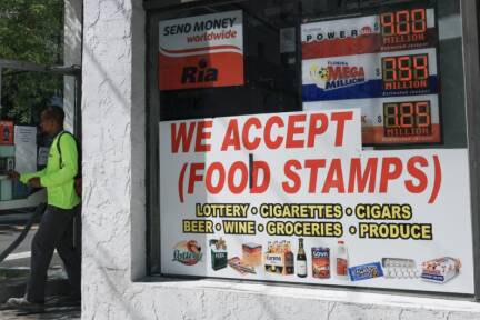 Mehr als 42 Millionen Amerikaner auf Unterstützung angewiesen 