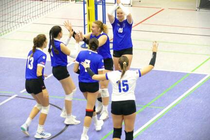 Erleichterung nach dem 3:1-Sieg bei den Salzburgerinnen. 