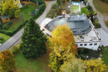 Die Tanne steht in St. Jakob am Thurn in der Gemeinde Puch. 