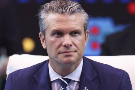 Hegseth machte keine näheren Angaben zum Ort des Vorfalls 