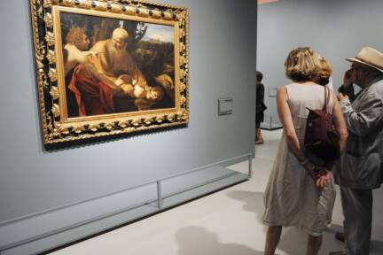 Caravaggio nutzt Fingerzeige, um den Blick auf Wesentliches zu lenken 