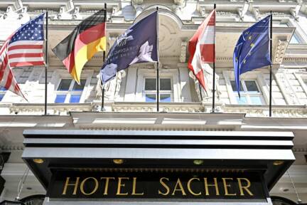 Das Hotel Sacher findet sich erstmals auf der Liste 