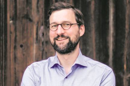 Thaddäus Baier (44) aus Schnaitsee hat den Tadus entwickelt.  