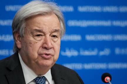 Guterres beim Weltsozialgipfel in Doha 