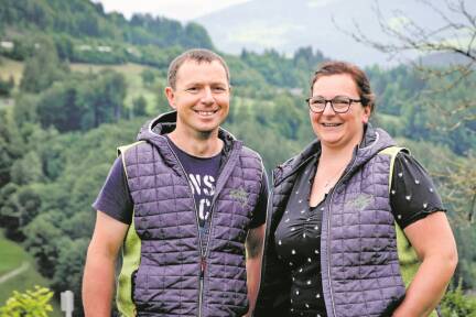 Die Familie Laner vom Werfener Lehengut verschreibt sich mit dem Genussladen im Gemeindezentrum der Direktvermarktung ihrer Produkte. 