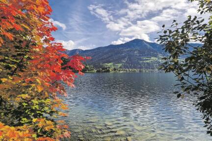 Ein Besuch in Zell am See bringt das Urlaubsgefühl aus dem Sommer zurück.  