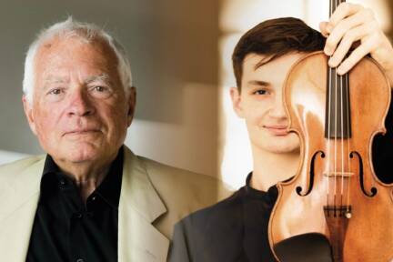 Meister der Generationen: Leopold Hager und Leonhard Baumgartner. 