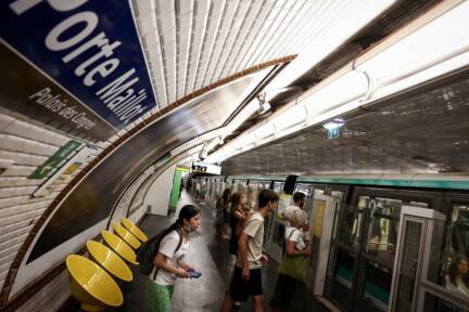 Pariser Metro geht neue Wege (Archivbild) 