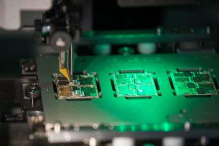 Seltene Erden sind für die Herstellung elektronischer Bauteile nötig 