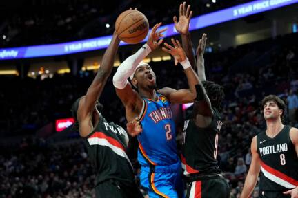 Siegesserie von Gilgeous-Alexander und Co. ging in Portland zu Ende 