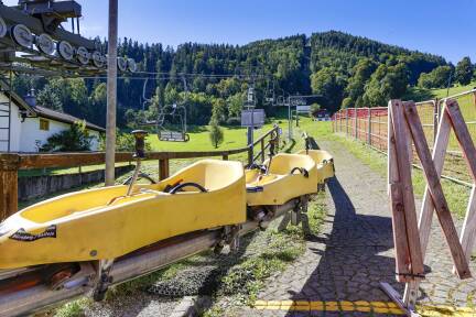 Die Konzession für den Doppelsessellift läuft 2027 aus. Die Schlitten für die Sommerrodelbahn wiegen 40 Kilogramm und müssen derzeit händisch auf die Sessel gehoben werden. Das könnte ein arbeitsrechtliches Problem werden. 