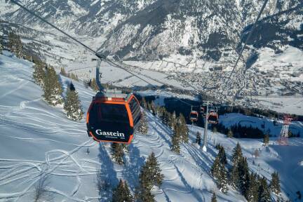 Die neue Schlossalmbahn in Bad Hofgastein wurde 2018 errichtet. 