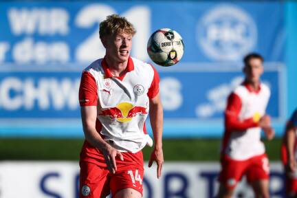 Der FC Liefering (Valentin Zabransky) spielt um den dritten Sieg in Folge. 