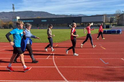 Das ULSZ Rif war beim ÖLV-Lehrgang ein Geher-Hotspot. 2026 steigt an selber Stelle eine Staatsmeisterschaft.  