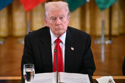 Donald Trump sieht eine Entsendung von Truppen nach Gaza bevorstehen 