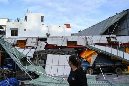 Der Taifun Kalmaegi sorgt auch in Vietnam für schwere Schäden 