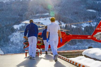 Der Winter stellt das Kardinal Schwarzenberg Klinikum auf die Probe. 