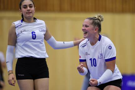 Özge Ekiz und Sarah Kastenberger reisen mit PSVBG Salzburg motiviert nach Graz.  