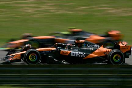 Norris und Piastri fast im Gleichschritt 