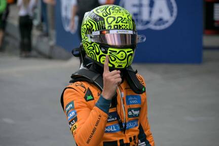 Lando Norris erlebte einen perfekten Samstag. 