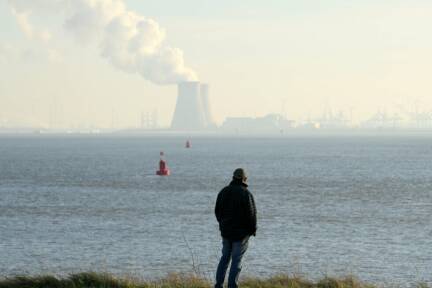 Das AKW Doel in Belgien 