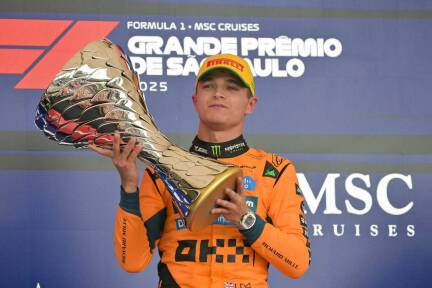 McLaren-Pilot Lando Norris entschied den Grand Prix von Brasilien in der Formel 1 für sich. 