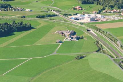 So soll die Einbindung der Tunnelgleise in die Bestandsstrecke in Köstendorf nach Fertigstellung aussehen.  