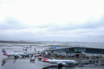 Zahlreiche Flüge fielen aus 