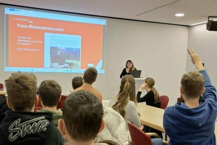 Die Schüler im Workshop 