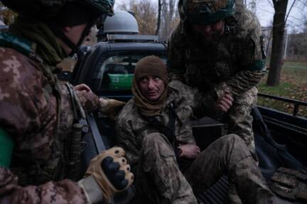 Ukrainische Truppen unter Druck 