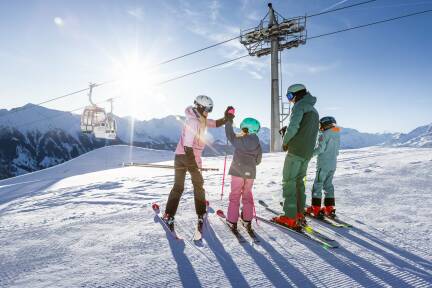 Das Rauriser Skigebiet wirbt vor allem um Familien. 