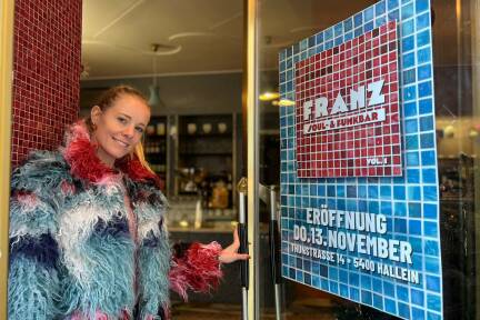 Vera Bogner öffnet am 13. November erstmals offiziell die Tür zu ihrer Pop-up-Bar „Franz“. 