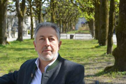 Komponist Shane Woodborne. 