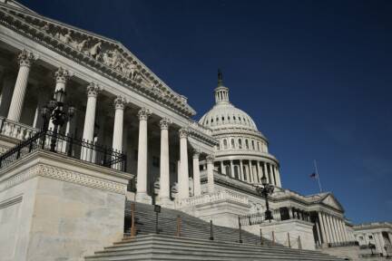 Im US-Kapitol wird voraussichtlich über Ende des Shutdowns abgestimmt 