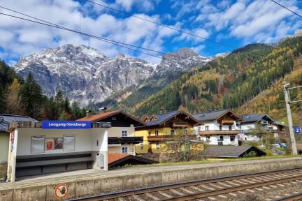 Auch mit dem Fahrplanwechsel am 15. Dezember geht es von hier aus noch weiter: Die Haltestelle Leogang-Steinberge wird weiterhin von der S8 bedient. 