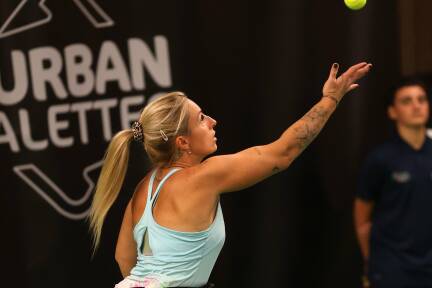 Christina Pesendorfer in Action. 