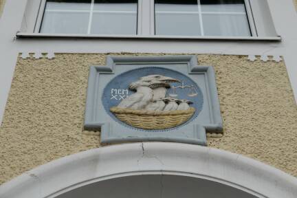 Darstellung einer seltenen Vogelart. 