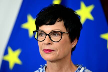 EU-Erweiterungskommissarin Marta Kos in Wien (Archivbild) 