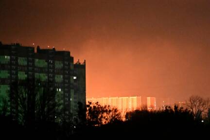 Massiver russischer Angriff auf Kiew 