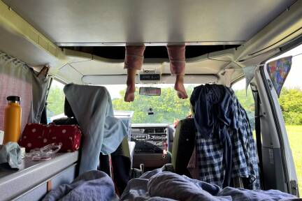 Das Kinderzimmer befindet sich im ersten Stock. 