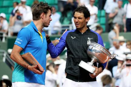 Stan Wawrinka und Rafael Nadal sind zwei herausragende Beispiele für Vorbilder. 