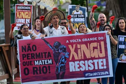 Indigene Akitivistinnen erzwangen Treffen mit André Corrêa do Lago 