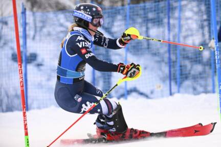 Levi-Podest mit Shiffrin als Siegerin 