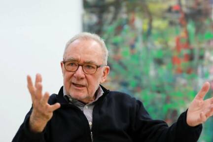 ++ ARCHIVBILD ++ Maler Gerhard Richter 