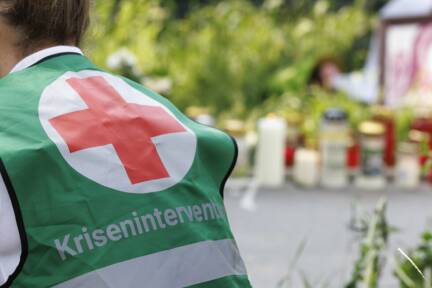 Das Rote Kreuz übernahm die Erstversorgung (Themenbild) 