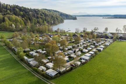 Die Wallersee-Ostbucht in Neumarkt soll vor allem Campingtouristen anlocken. 