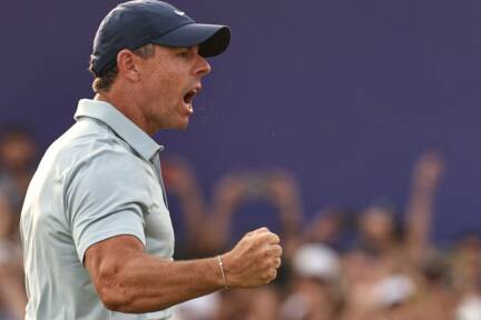 McIlroy bejubelt den Gesamtsieg 