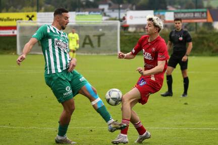 Jusuf Omerovic (links) kann nicht mehr in der Salzburger Liga spielen. 