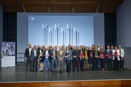 Im Solitär der Universität Mozarteum fand die Preisvergabe statt. 