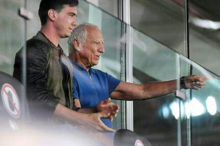 Dietrich Mateschitz und sein Sohn Mark: „Hirscher hatte immer guten persönlichen Draht zur Red-Bull-Eigentümerfamilie.“ 